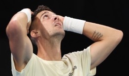 2024年澳大利亚网球公开赛：科基纳基斯被格里戈尔·迪米特洛夫击败