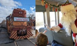 所有乘坐!阿拉巴马州的铁路为家庭提供了节日乘车去见圣诞老人的机会