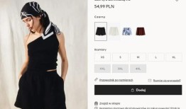 拿17.49兹罗提去做空时尚舒适类似于HM, Reserved