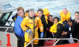 在历史上的这一天，2009年1月15日，美国航空公司的航班奇迹般地降落在哈德逊河上