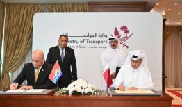 卡塔尔与基里巴斯签署民航合作谅解备忘录