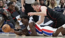 活塞以129-127击败猛龙，结束了追平NBA纪录的28连败