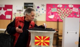 北马其顿在议会选举前进行总统选举测试
