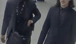 两名男子因抢劫价值5000英镑的维多利亚手表而被警方通缉