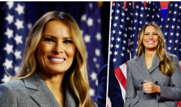 时尚笔记：梅拉尼娅·特朗普穿着永恒的迪奥庆祝总统胜利