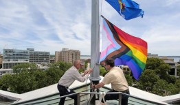 骄傲，根据共和党的提议，六月节的旗帜将被禁止出现在国会大厦