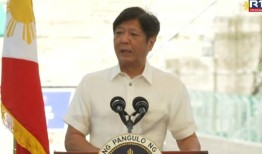 小马科斯为吕宋岛以外最大的大坝揭幕，40年前，他的父亲开始了这个项目