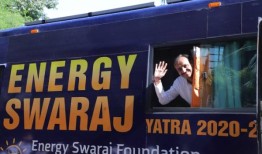 能源教授穿越印度，推动气候运动