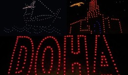 多哈世博会的无人机灯光秀将持续到12月20日