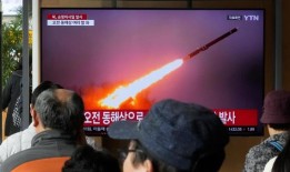 朝鲜在东海岸发射了几枚巡航导弹