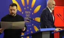 泽连斯基在阿尔巴尼亚峰会上寻求巴尔干半岛的支持